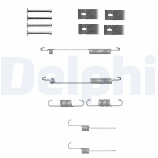 ZubehöRsatz Bremsbacken Delphi LY1332 FüR Hyundai Tb Getz I10 1 Pa Crdi Gls-image