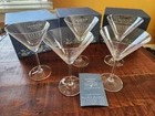 WATERFORD Marquis VINTAGE MARTINI GLASSES, Crystal, Set of 5 in Original Boxes