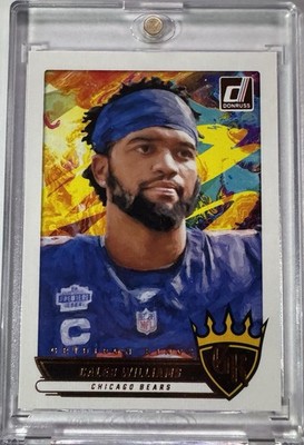 CALEB WILLIAMS RARE! GRIDIRON KINGS INVESTMENT CARD DONRUSS CHICAGO BEARS