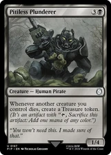 1x Pitiless Plunderer - Universes Beyond: Fallout - NM  -  MTG
