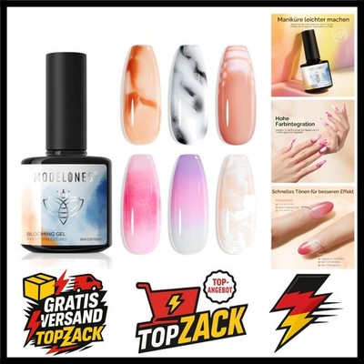 Modelones Blooming Gel Nagellack 10ML UV LED für Nail Art Strukturiert