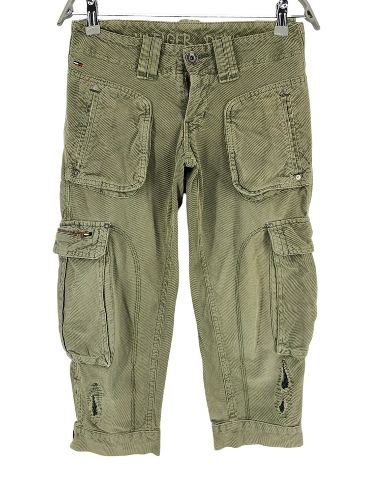 TOMMY HILFIGER Damen Shannah Cargo Corduroy Shorts Größe W26 - Bild 1 von 4