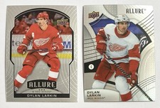 Lot of 2 Different Dylan Larkin Detroit Red Wings Allure Hockey Cards