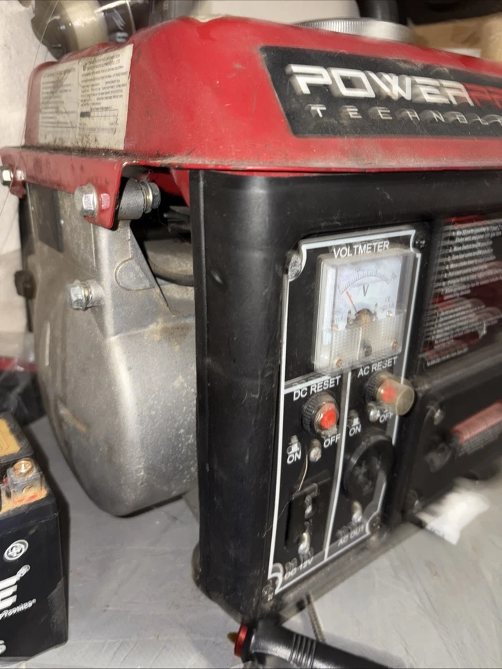 Gerador portátil a gás Power Pro Technologies 1.000 watts - #56101 - Imagem 3 de 4