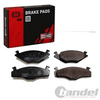 Champion BremsbelÄGe Satz Vorne Passend FüR Seat Cordoba Ibiza Inca Toledo VW CA