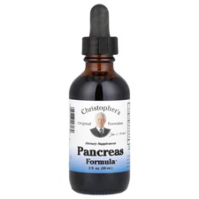 Christopher s Original Formulas Pancreas Formula 2 fl oz 59 ml Chemical-Free