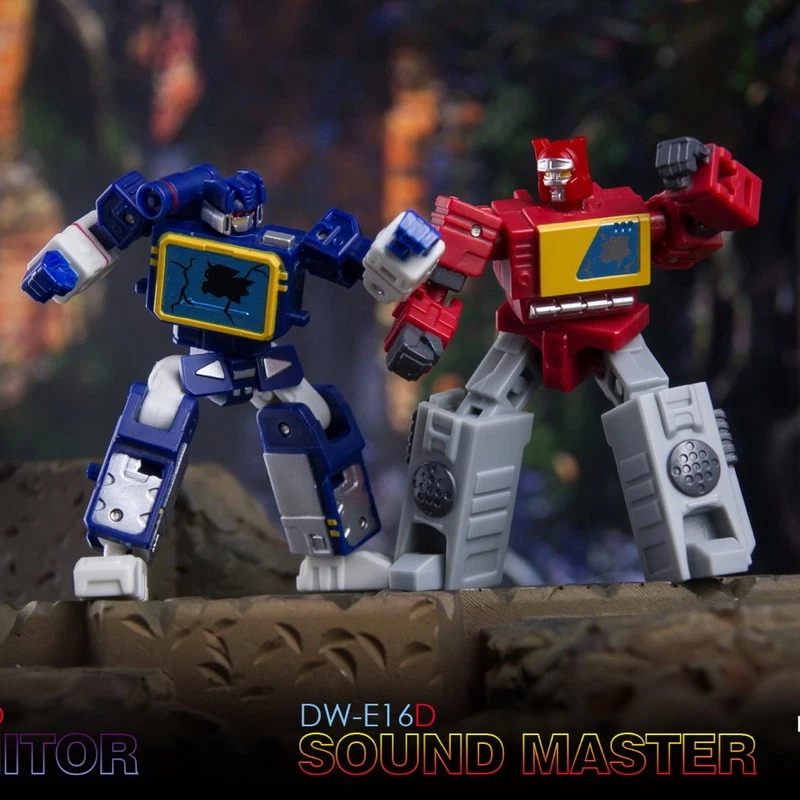 For Dr.WU DW-E02 Soundwave DW-E16 Blaster Transforming Robot Set Small Scale - Image 2 of 4