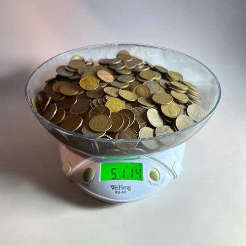 Lincoln Wheat Cent Pennies 1909-1958 5 lbs Pounds Circulated Bulk Lot Unsearched