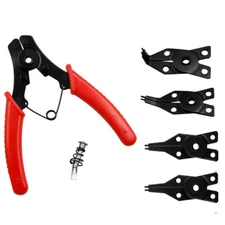 4 in 1 Snap Ring Pliers Plier Set Circlip Combination For Power Coarse Spring