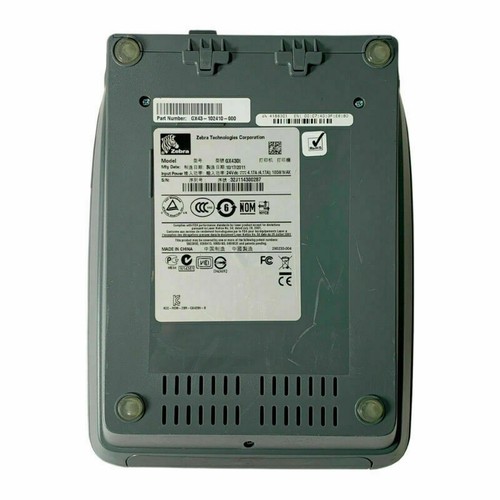 Zebra GX430T Thermal Transfer Barcode Printer 300 dpi USB LAN GX43-102570-000 - Afbeelding 5 van 11