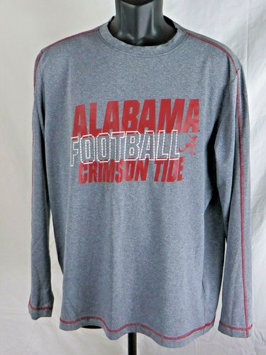 Mens Russell Athletics Moisture Wicking Alabama Crimson Tide Football Tshirt L - Picture 2 of 5