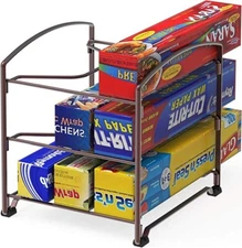 Kitchen Organization and Storage for Standard Paper Roll, Food Wrap and Foil