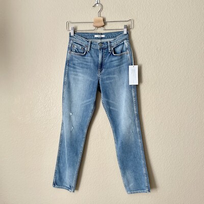 NWT GRLFRND Naomi Straight High Rise Waist Jeans In By The