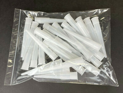 Replacement Silicone Sealant Nozzles Screw On   - 30 Pack!