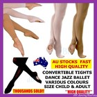 CONVERTIBLE TIGHTS DANCE TIGHTS BALLET STOCKING STOCKINGS PANTYHOSE CHILD ADULT