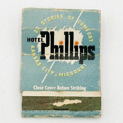 Matchbook HOTEL PHILLIPS KC MO