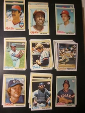 1978 Topps Baseball Pick Choose Complete Your Set(1-250) NM, NM/MT - Updated