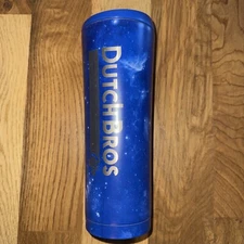 DUTCH Bros GALAXY Collectible CUP 40oz Hot COLD Drink INSULATED Space RARE EUC!