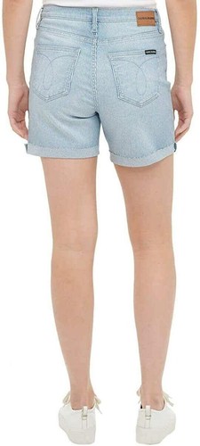 Pantalones cortos de mezclilla con rollo para mujer Calvin Klein - Imagen 9 de 14