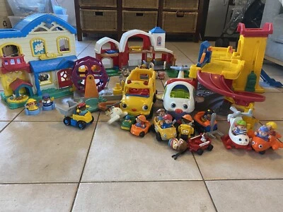 little people plane and bus