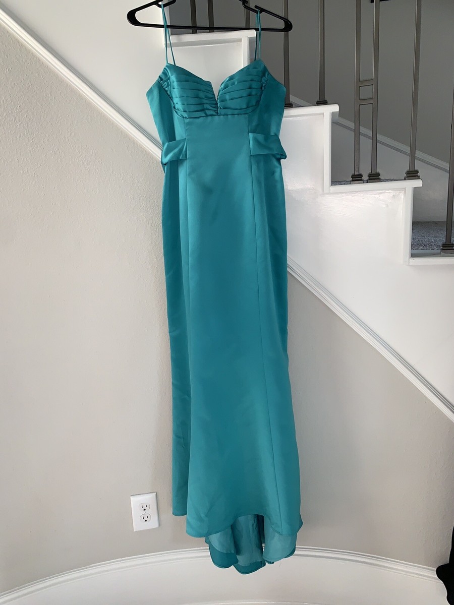 discontinued formal dresses VINTAGE!!! Beautiful Cache Green Train Dress Gown Sz 2 upload-20251203