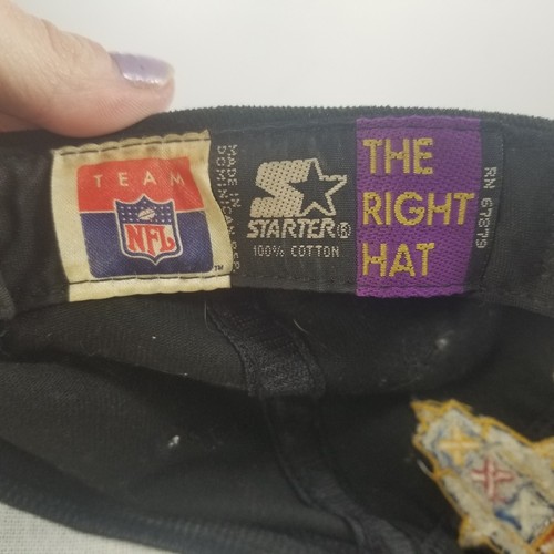 Super Bowl XXXII StrapBack Hat Cap Starter The Right Hat San Diego 1998 Vintage - Picture 8 of 8