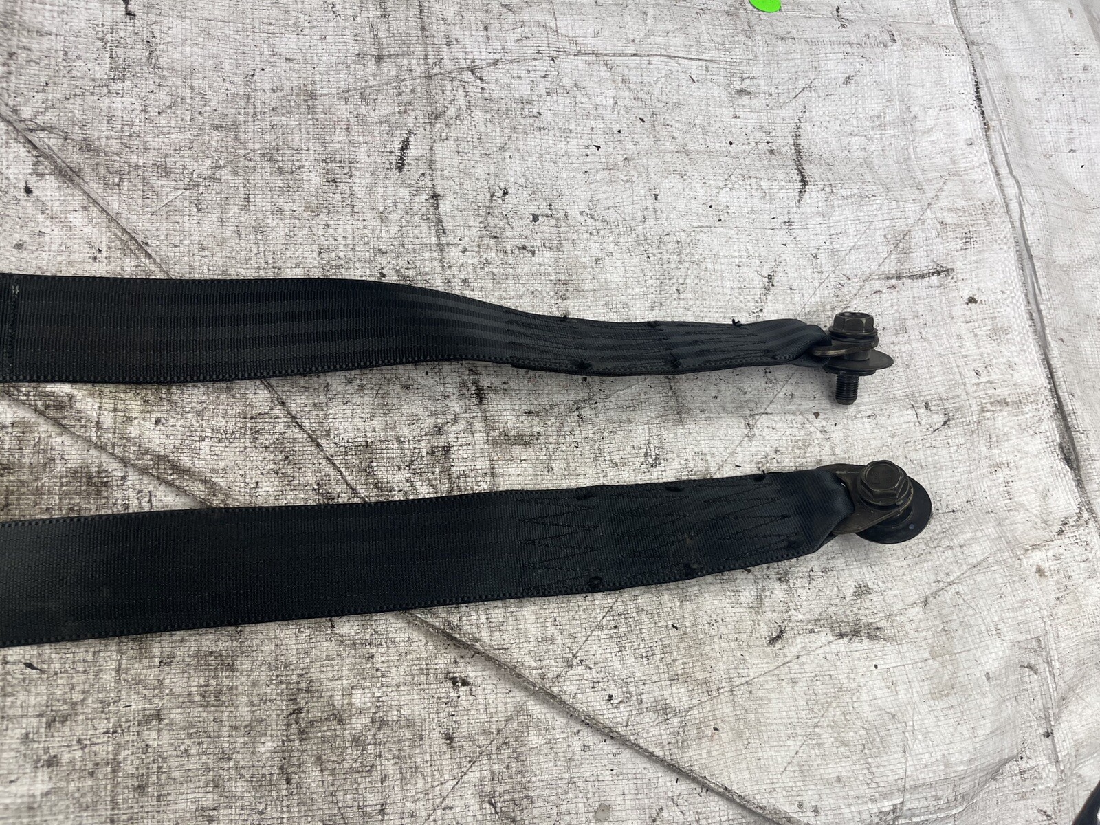 19992000 Mazda Miata Oem Black Seat Belt Buckles Reels Driver