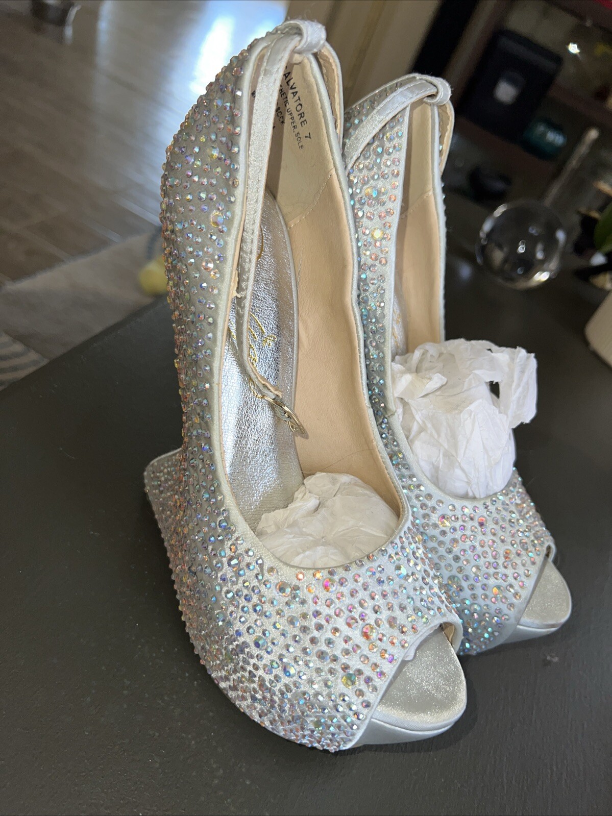 Rhinestone Wedges-image