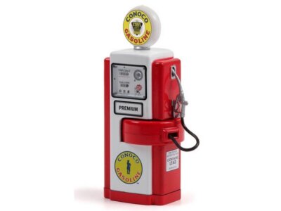 ZAPFSÄULE / GAS PUMP Wayne 100 A - red - 1948 - CONOCO - Greenlight 1:18
