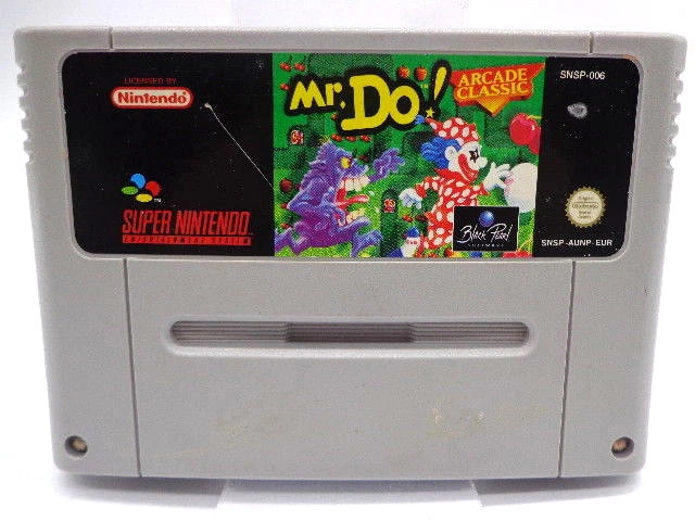 Snes Game Mr.Do Arcade Classic Pal Module 11090175