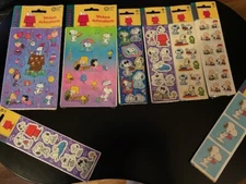 1998 Sandylion Peanuts Stickers Charlie's Gang  Choice of 7 stickers. Sealed New