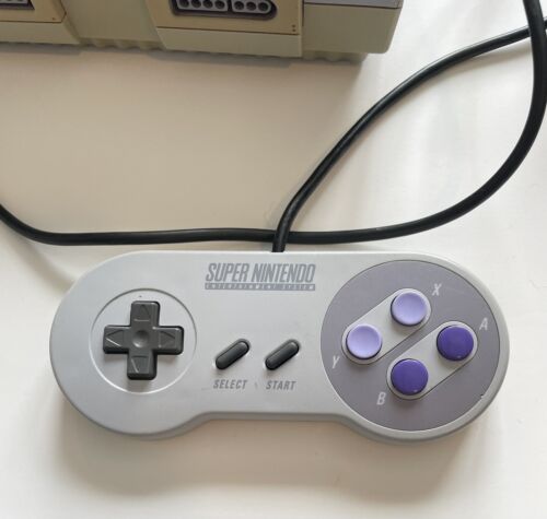 Nintendo SNES 1991 Gray Console Bundle – Authentic Vintage System Classic Gaming - Picture 7 of 22