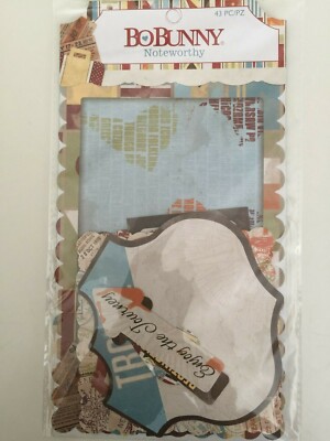 BoBunny - World Traveler Collection - Noteworthy 43 pieces