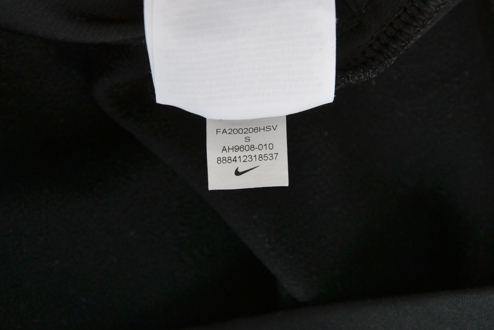 SACAI X NIKE MAGLIA GIACCA CON CAPPUCCIO CALCIO TOTTENHAM 2018 2019 NIKE TAGLIA S ADULTO