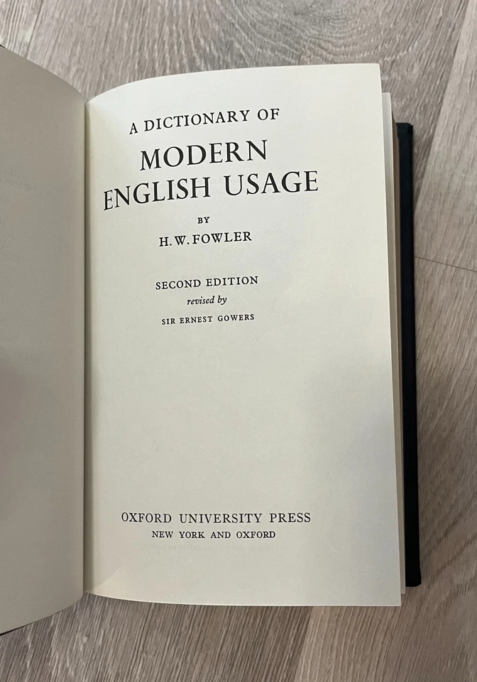 RARE Oxford Dictionary Of Modern English Usage 500th Anniversary Franklin - Image 3 of 4