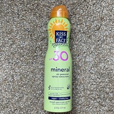 kiss my face organics mineral continuous spray sunscreen