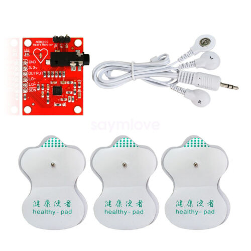 Nowy pojedynczy przewód AD8232 pulsometr / moduł zestawu EKG do Arduino - Zdjęcie 1 z 4