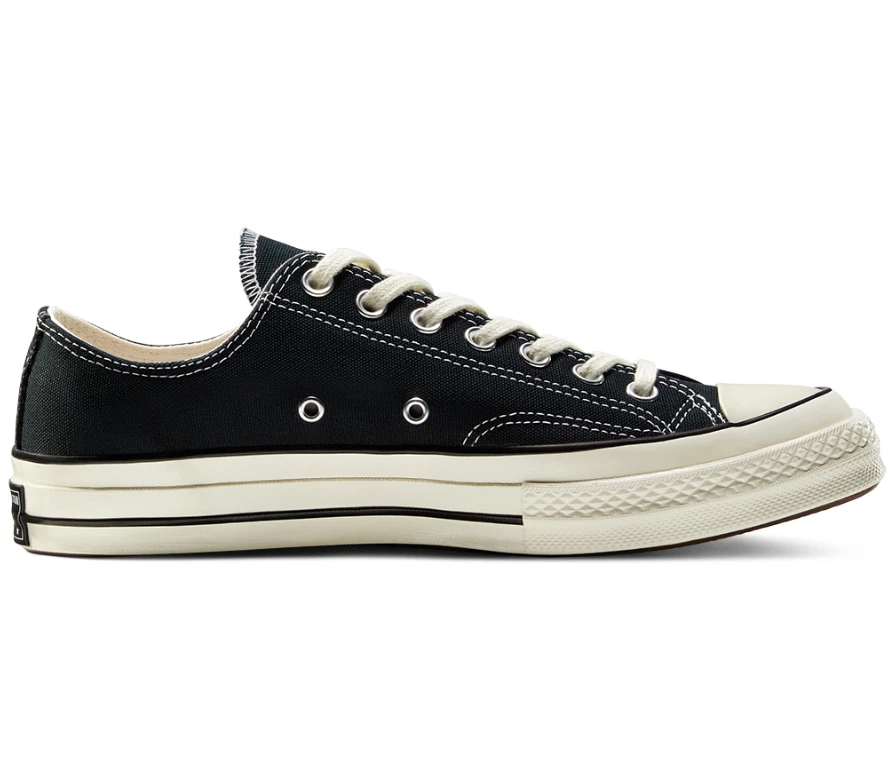 Mens black sale converse trainers