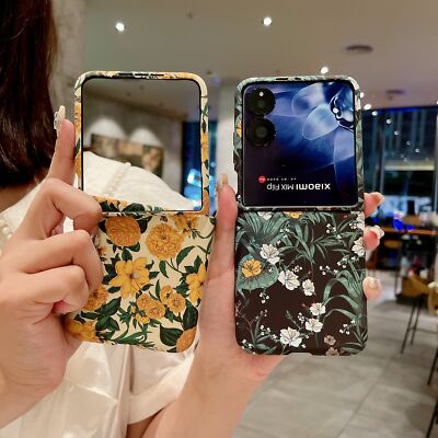 For Xiaomi Mix Flip, Luxury Fashion Shockproof Matte Cover Hard 2in1 Slim Case