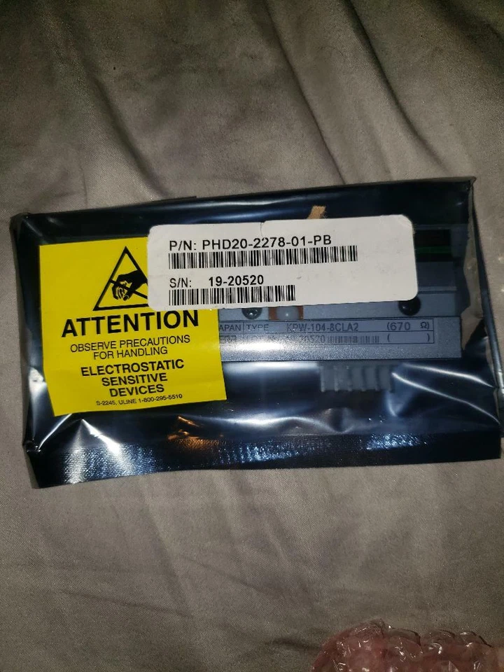 Kyoecra / Datamax ***ORIGINAL**KPW-104-8CLA2 NEW - Image 2 of 3