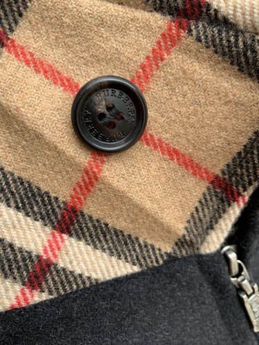 Burberry London Wool Jacket Men's Size 54US Classic Fit,Iconic Check Lining #Z35 - Picture 8 of 14