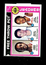 1974-75 TOPPS #210 FRE THROW LDRS NRMINT E04839