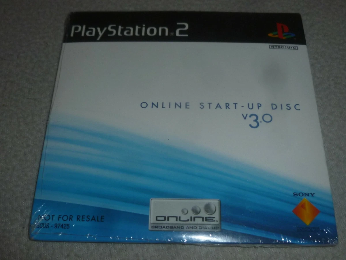 BRAND NEW FACTORY SEALED PLAYSTATION 2 GAME ONLINE START UP DISC V