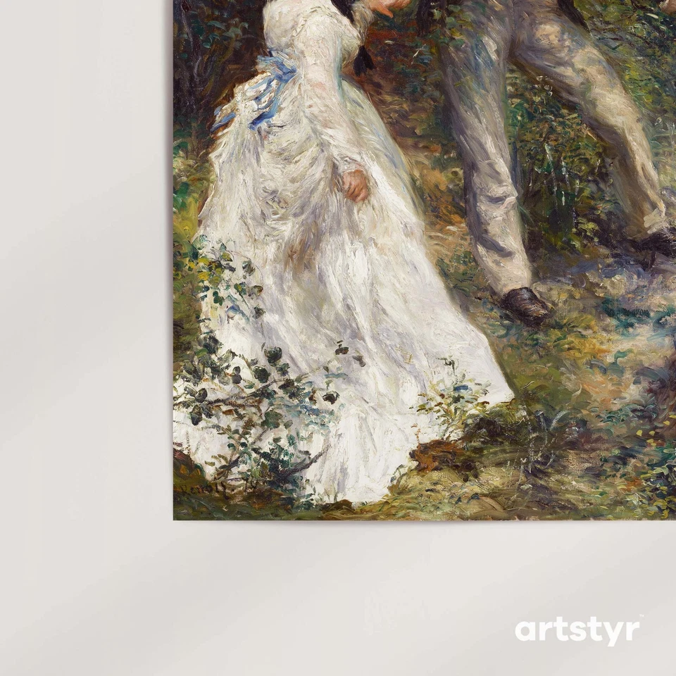 La Promenade · Pierre-Auguste Renoir, 1870 · Gallery-Grade Giclée Wall Art Print - image 2 of 4