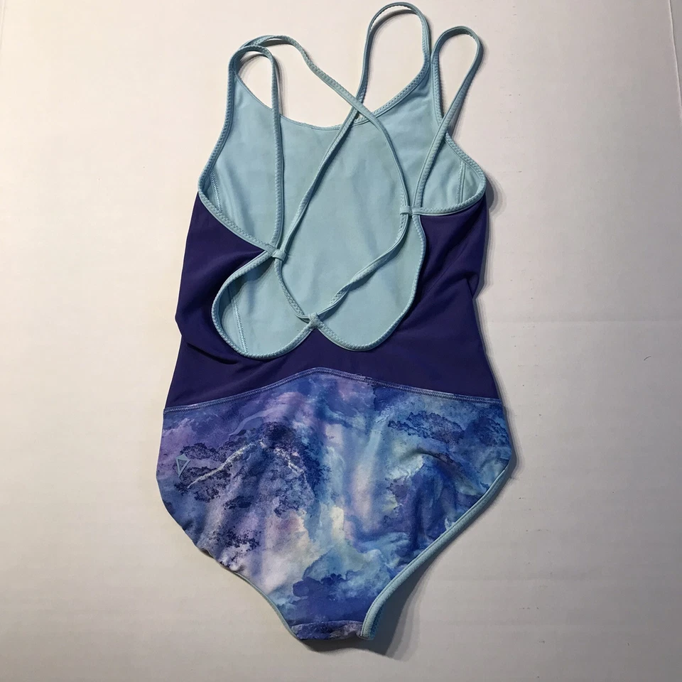 Ivivva Girls Reversible Swimsuit One Piece Size 6 - Image 4 of 4