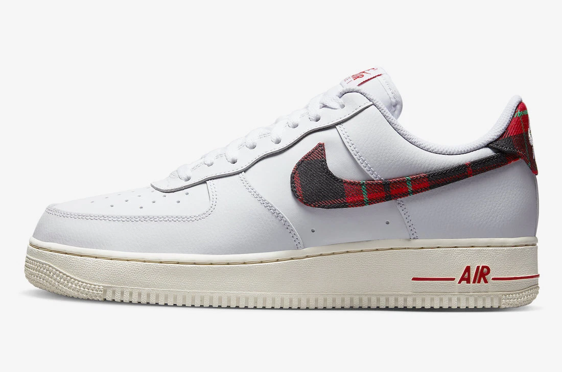 Nike air force 1 sales low tartan women's shoe