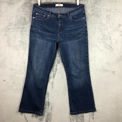 Levi's 512 Bootcut Denim Size 18 Perfectly Shaping 28 in Inseam Jeans *Read*