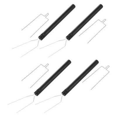 4PCS IC Extraction Tools Chip Clips Electronic Component Grabbers Pick-up-Tool