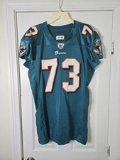 Miami Dolphins NFL Nike Game Used Jersey 2010 Montavious Stanley Reebok Size 46