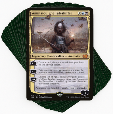 Custom Commander Deck*** Aminatou, the Fateshifter - Blink - EDH Magic Cards | eBay Custom Commander Deck*** Aminatou, the Fateshifter - Blink - EDH Magic Cards | eBay